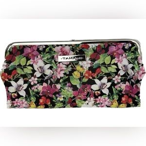 TAHARI Flowered clutch